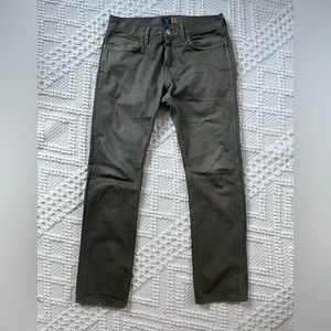 J.Crew Olive Green 484 Jeans